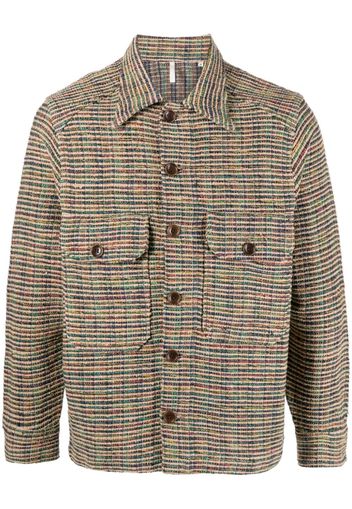 Sunflower bouclé button-up shirt jacket - Toni neutri