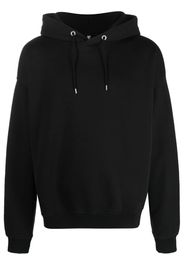 Sunflower organic cotton long-sleeve hoodie - Nero