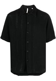 Sunflower knitted cotton shirt - Nero