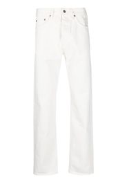 Sunflower mid-rise straight-leg jeans - Bianco