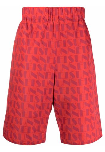 Sunnei reversible bermuda shorts - Rosso