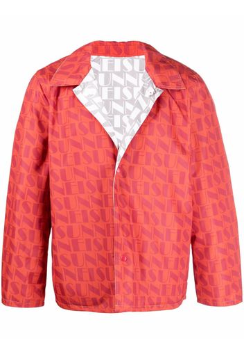 Sunnei reversible monogram jacket - Rosso