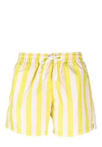 Sunnei striped swim shorts - Giallo