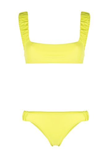 Sunnei Set bikini con stampa - Verde