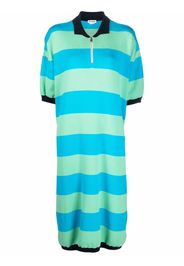 Sunnei striped knit polo dress - Verde