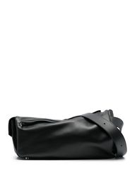 Sunnei oversized zip-up satchel - Nero