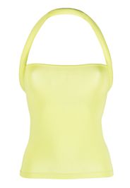 Sunnei Tubo square-neck top - Verde