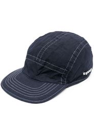 Sunnei Cappello da baseball con cuciture a contrasto - Blu