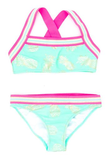 printed two-piece bikini