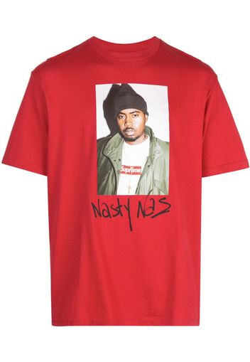 T-shirt Nasty Nas con stampa