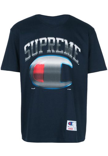 T-shirt The Champion x Supreme Chrome