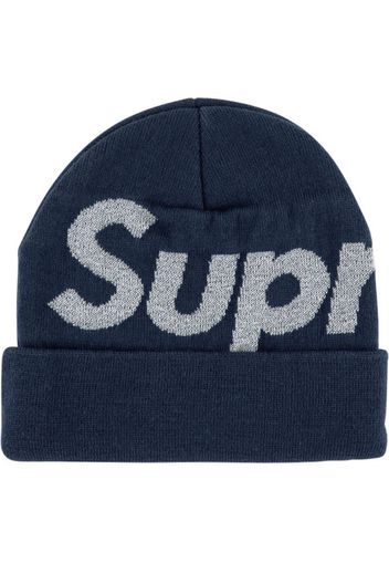 big logo beanie hat