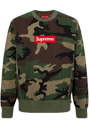 Supreme Box Logo Crewneck - Verde