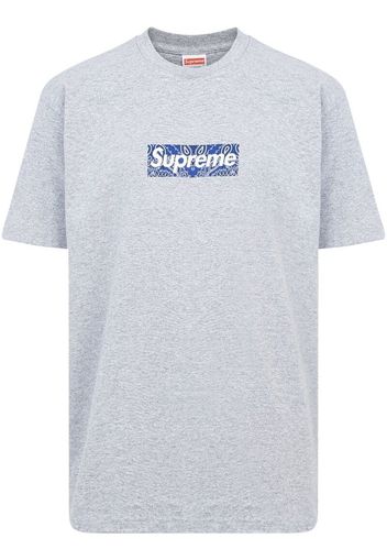 Supreme bandana box logo T-shirt - Grigio