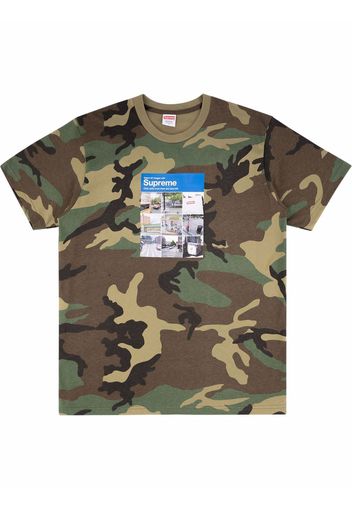 Supreme Verify camouflage-print T-shirt - Marrone