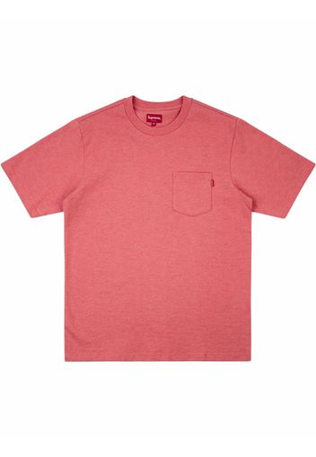 Supreme chest-pocket T-shirt - Rosso