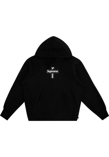 cross box logo hoodie