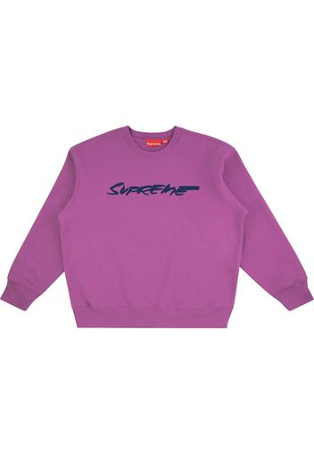 Supreme Futura-logo crew-neck sweatshirt "FW 20" - Viola