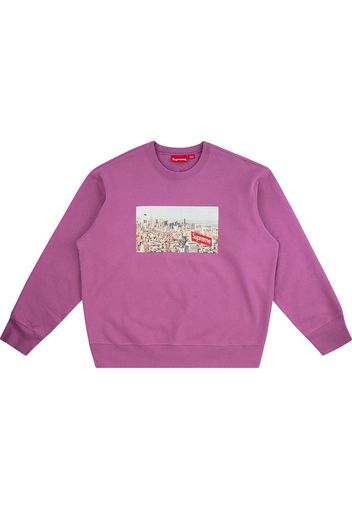 Supreme Aerial crewneck sweatshirt - Viola