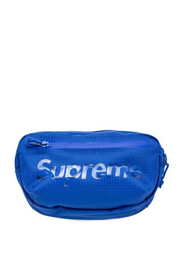 Supreme logo-print waist bag - Blu