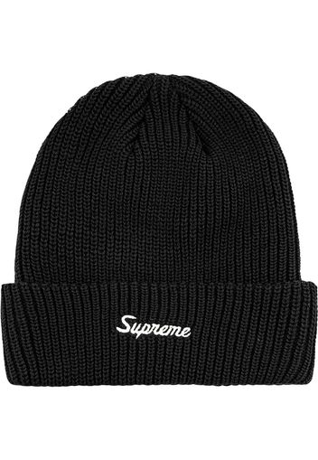 Supreme loose gauge beanie - Nero