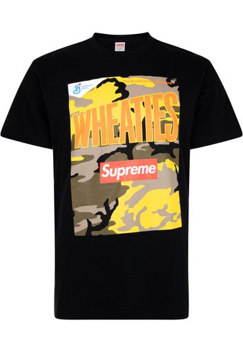 Supreme Wheaties Box Logo T-shirt - Nero