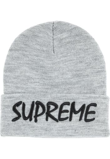 Supreme FTP knitted beanie hat - Grigio