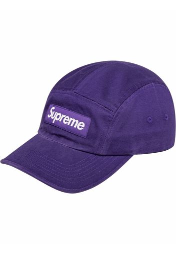 Supreme washed chino twill camp cap - Viola