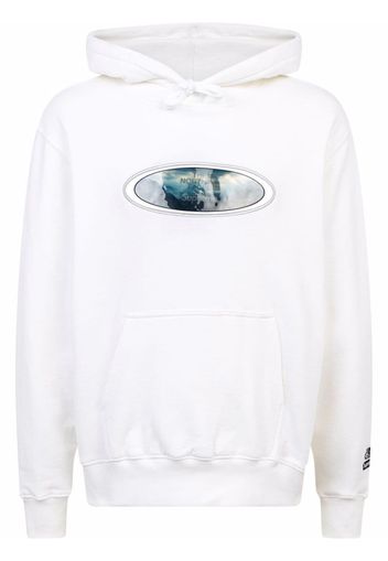 Supreme x TNF Lenticular Mountains hoodie - Bianco