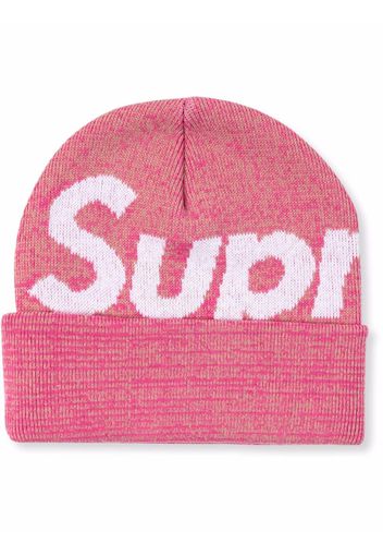 Supreme big logo beanie - Rosa