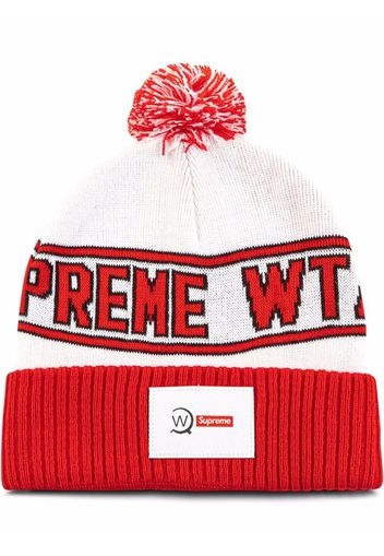 Supreme x WTAPS beanie - Bianco