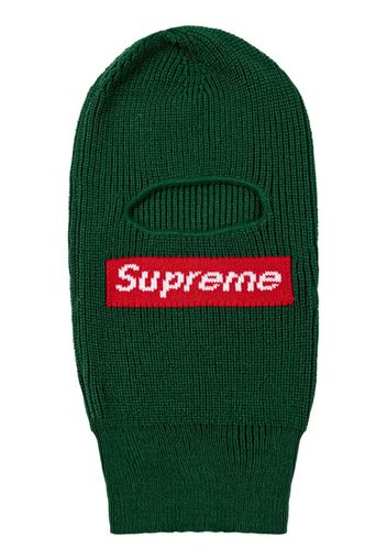 Supreme x New Era box-logo balaclava - Verde