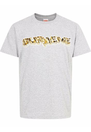 Supreme logo-print Diamond T-shirt "FW21" - Grigio