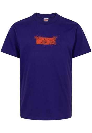 Supreme x Ralph Steadman box logo T-shirt - Viola