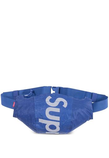 SUPREME reflective speckled belt bag - Blu