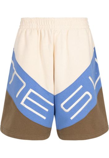 Supreme stretch track shorts - Toni neutri