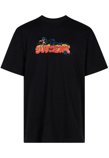 Supreme Catwoman logo-print T-shirt - Nero