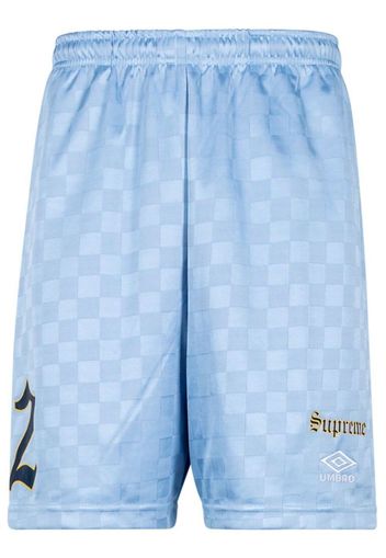 Supreme x Umbro soccer shorts - Blu