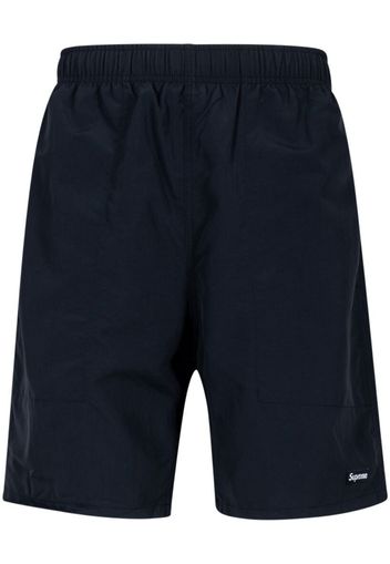 Supreme nylon water shorts - BLACK