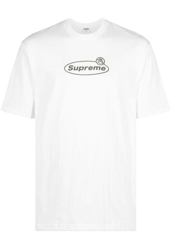 Supreme Warning cotton T-shirt - Bianco