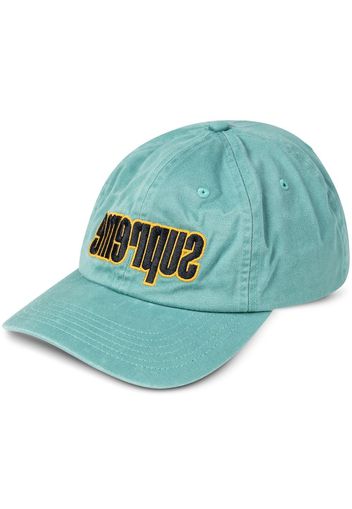 Supreme reverse logo 6-panel cap - Verde