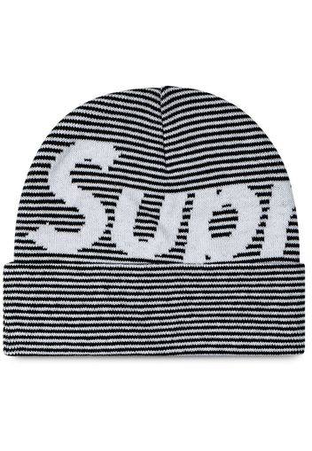 Supreme big logo beanie - Nero