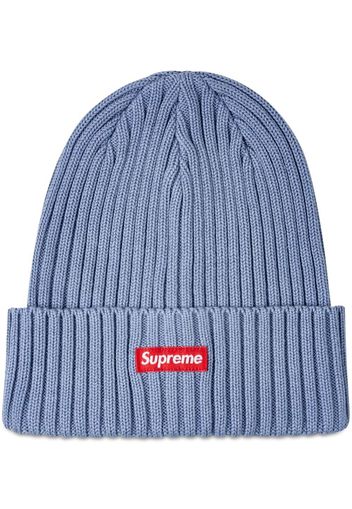 Supreme overdyed rib-knit beanie - Blu