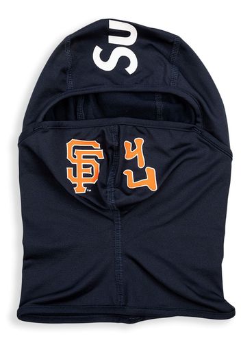 Supreme x MLB Kanji Teams "San Francisco Giants - Navy" lightweight balaclava - Blu