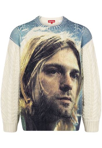 Supreme Kurt Cobain "SS23 - White" jumper - Toni neutri