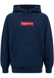 Supreme Swarovski Box Logo Hoodie - Blu