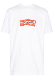 Supreme T-shirt con logo Supreme x Comme des Garçons - Bianco