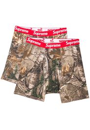 Supreme Set di due boxer - Verde