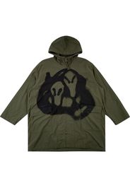 x Yohji Yamamoto hooded parka