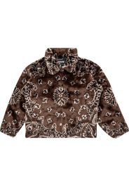 Supreme Giacca con stampa bandana - Marrone